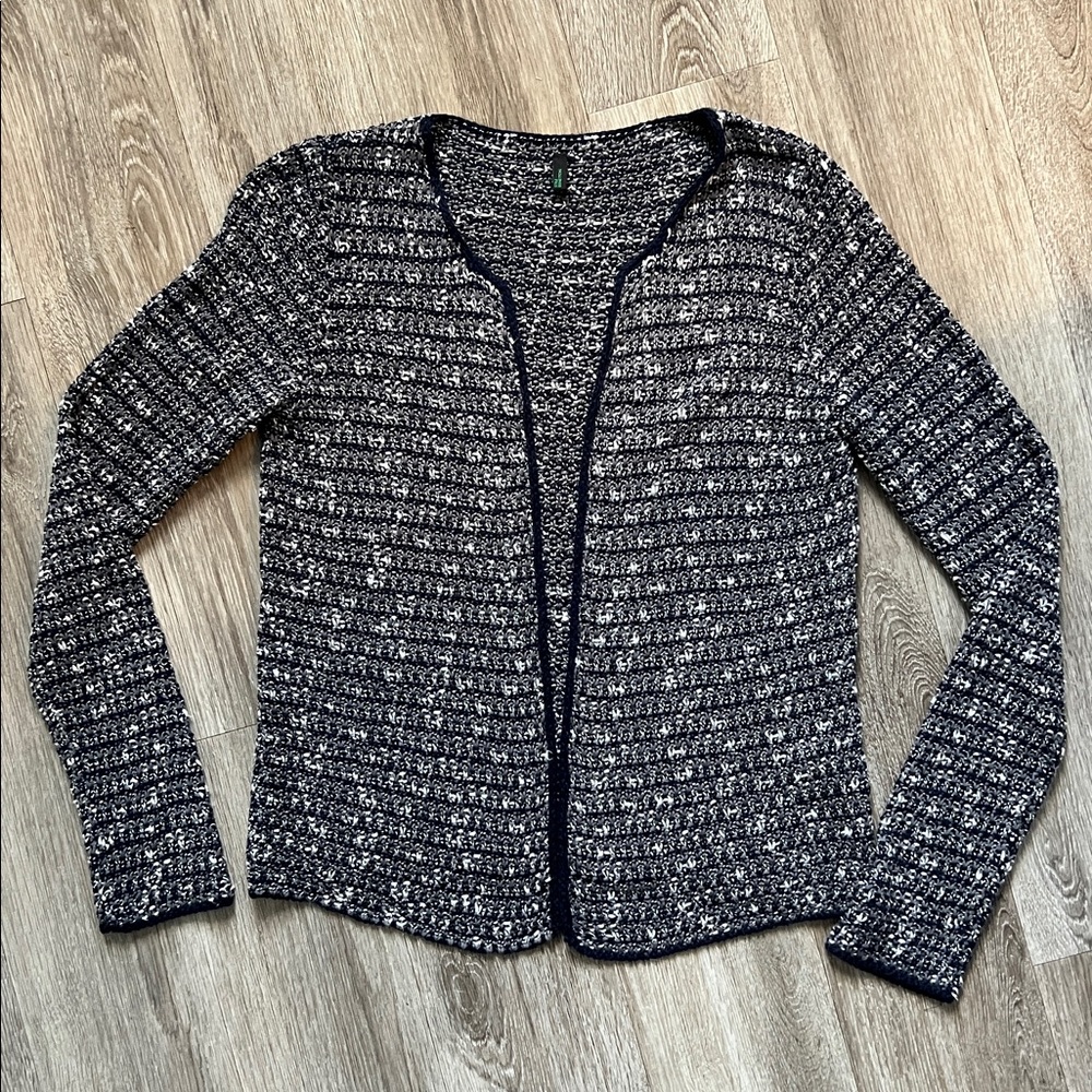 Benetton Loose Knit Cardigan Vintage